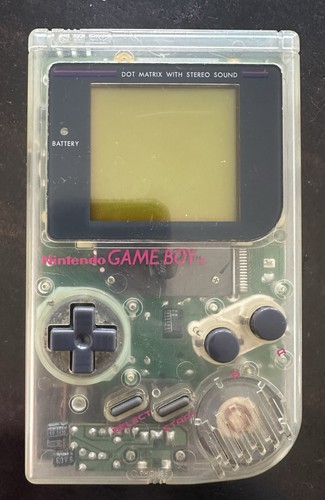 Game boy dmg clear nintendo - clear,