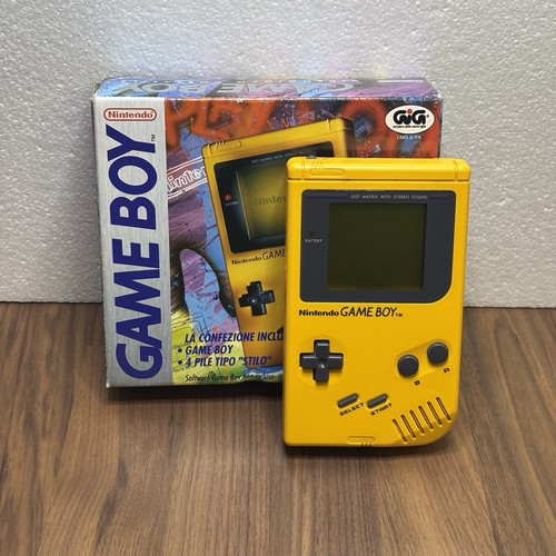 Nintendo game boy fat - game, giallo