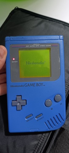 Nintendo game boy dmg blu - game, dmg-01