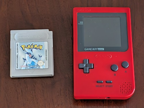 Nintendo game boy pocket rosso - nintendo,
