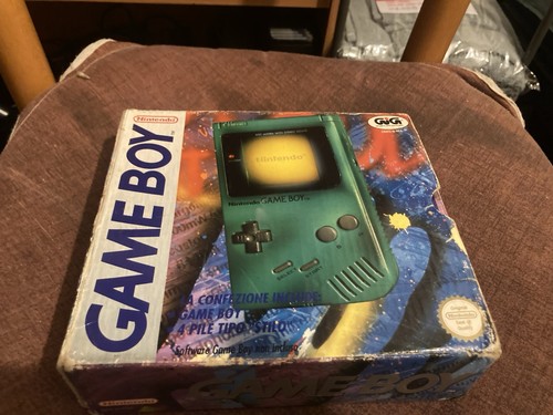 Nintendo game boy verde - boy, con